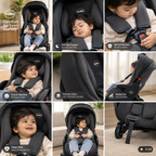 Kidilo Baby Car Seat CS-926 – Comfortable & Adjustable Infant Car Seat
